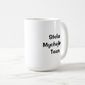 Stefan Mychajliw's tranen Koffiemok (Voorkant rechts)