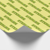 Stefanie Kiwi Fruit Geschenk papier Geschenkpapier (Hoek)