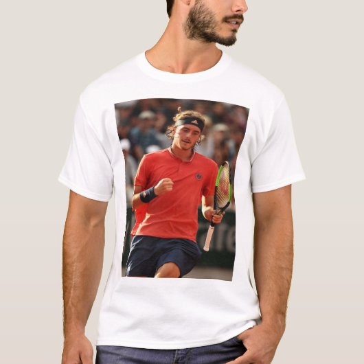 stefanos tsitsipas t-shirt (Voorkant)