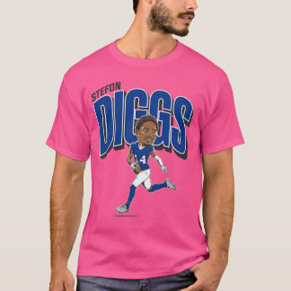 Stefon Diggs karikatuur T-shirt