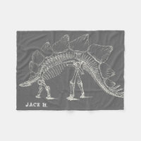 Stegosaurus aan de Max Dinosaur Botten grijs