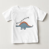 Stegosaurus - Baby Fine Jersey T-Shirt (Voorkant)