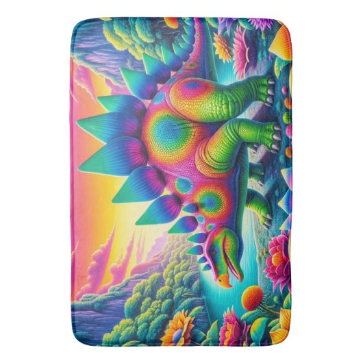 Stegosaurus Badmat (Voorkant Verticaal)