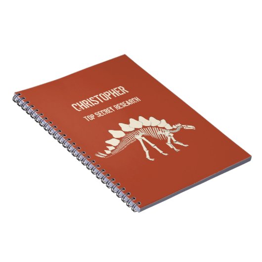 Stegosaurus Botten Dinosaur Dig Notitieboek (Rechterzijde)