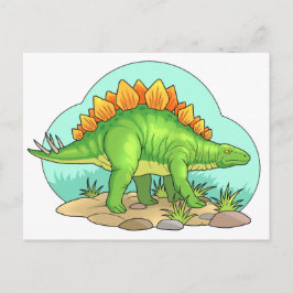Stegosaurus Briefkaart