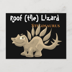 Stegosaurus Briefkaart