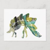 Stegosaurus Briefkaart (Voorkant)