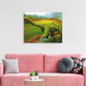 Stegosaurus Canvas Afdruk (Insitu (Woonkamer))