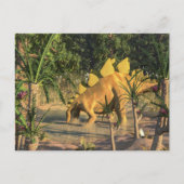 Stegosaurus dinosaur - 3D rendering Briefkaart (Voorkant)