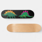 Stegosaurus Dinosaur Animal Persoonlijk Skateboard (Horizontaal)
