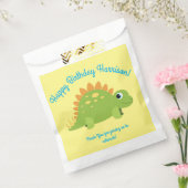 Stegosaurus Dinosaur Birthday Party Bedankzakje (Gezegeld)