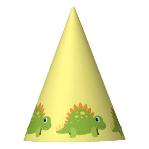 Stegosaurus Dinosaur Birthday Party Feesthoedjes