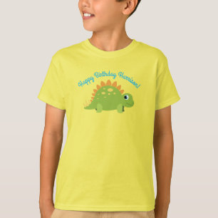 Stegosaurus Dinosaur Birthday Party T-shirt