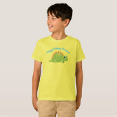 Stegosaurus Dinosaur Birthday Party T-shirt (Voorkant volledig)