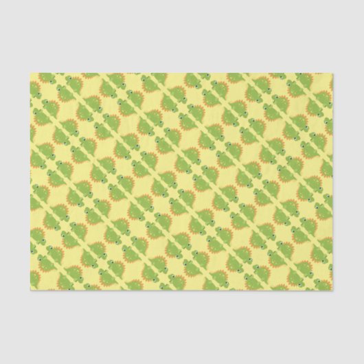 Stegosaurus Dinosaur Birthday Party Tissuepapier (Voorkant)