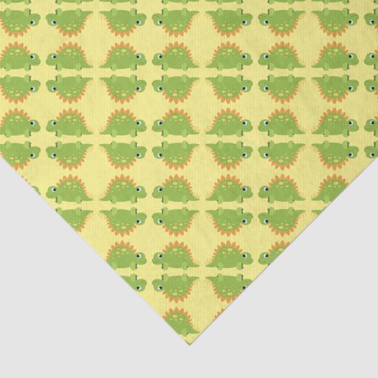 Stegosaurus Dinosaur Birthday Party Tissuepapier (Detail)