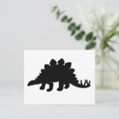 Stegosaurus Dinosaur Briefkaart (Staand voorkant)
