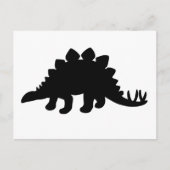 Stegosaurus Dinosaur Briefkaart (Voorkant)