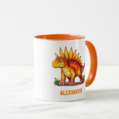 Stegosaurus Dinosaur Mok (Voorkant rechts)