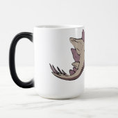 stegosaurus dinosaur oeroud magische mok (Links)