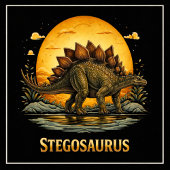 Stegosaurus Dinosaur Prehistorische Maan Mok