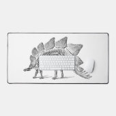 Stegosaurus Dinosaur Skeleton Fossil Bureaumat (Keyboard & Muis)