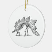 Stegosaurus Dinosaur Skeleton Fossil Keramisch Ornament (Links)
