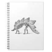 Stegosaurus Dinosaur Skeleton Fossil Notitieboek (Voorkant)