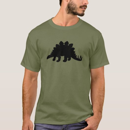 Stegosaurus Dinosaur. T-shirt (Voorkant)