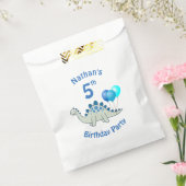 Stegosaurus Dinosaurus Kids Verjaardag Bedankzakje (Gezegeld)