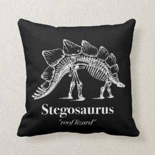 Stegosaurus Dinosaurus Skelet Botten Cool Kussen