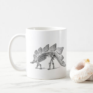 Stegosaurus Dinosaurus Skelet Fossiel Koffiemok