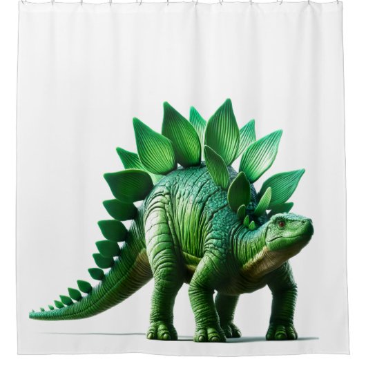 Stegosaurus Douchegordijn (Voorkant)