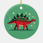 Stegosaurus Evergreen Delight Ornament (Achterkant)