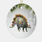 Stegosaurus Gift for Stegosaurus Lover Adult Kind Keramisch Ornament (Links)
