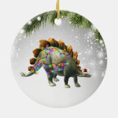 Stegosaurus Gift for Stegosaurus Lover Adult Kind Keramisch Ornament (Achterkant)