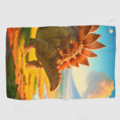 Stegosaurus Golfhanddoek (Horizontaal)