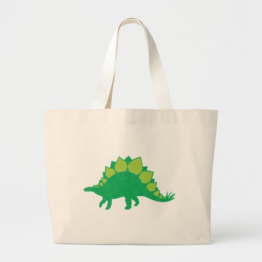 Stegosaurus Grote Tote Bag (Voorkant)