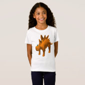 Stegosaurus halloweenis t-shirt (Voorkant volledig)