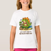 Stegosaurus Hula Danser T-shirt (Voorkant)