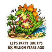 Stegosaurus Hula Danser T-shirt