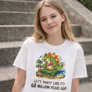 Stegosaurus Hula Danser T-shirt