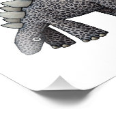 Stegosaurus Illustratie Foto Afdruk (Hoek)