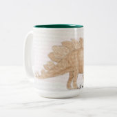 Stegosaurus Jumbo Coffee Mok (Voorkant links)