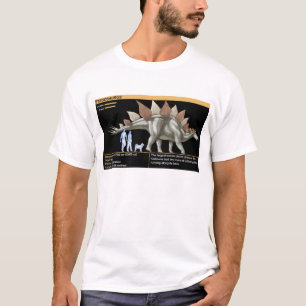 Stegosaurus - Jurassische Biologie Dinosaurus T-shirt