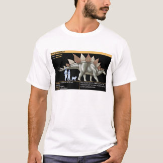 Stegosaurus - Jurassische Biologie Dinosaurus T-shirt