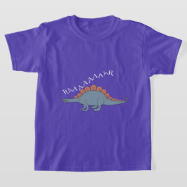 Stegosaurus — Kinderen Basic T-Shirt