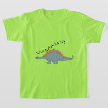Stegosaurus — Kinderen Basic T-Shirt