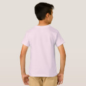 Stegosaurus — Kinderen Basic T-Shirt (Achterkant volledig)