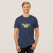 Stegosaurus Knuffels: Unisex T-Shirt (Voorkant volledig)